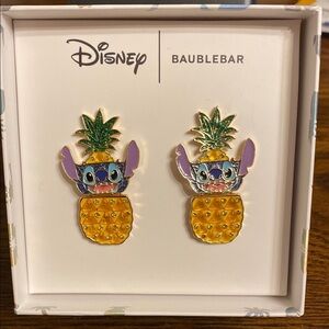 BaubleBar Disney Stitch Pineapple Earrings
